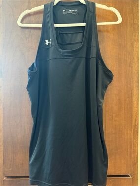 Under Armour Black Racerback Performance Tank
